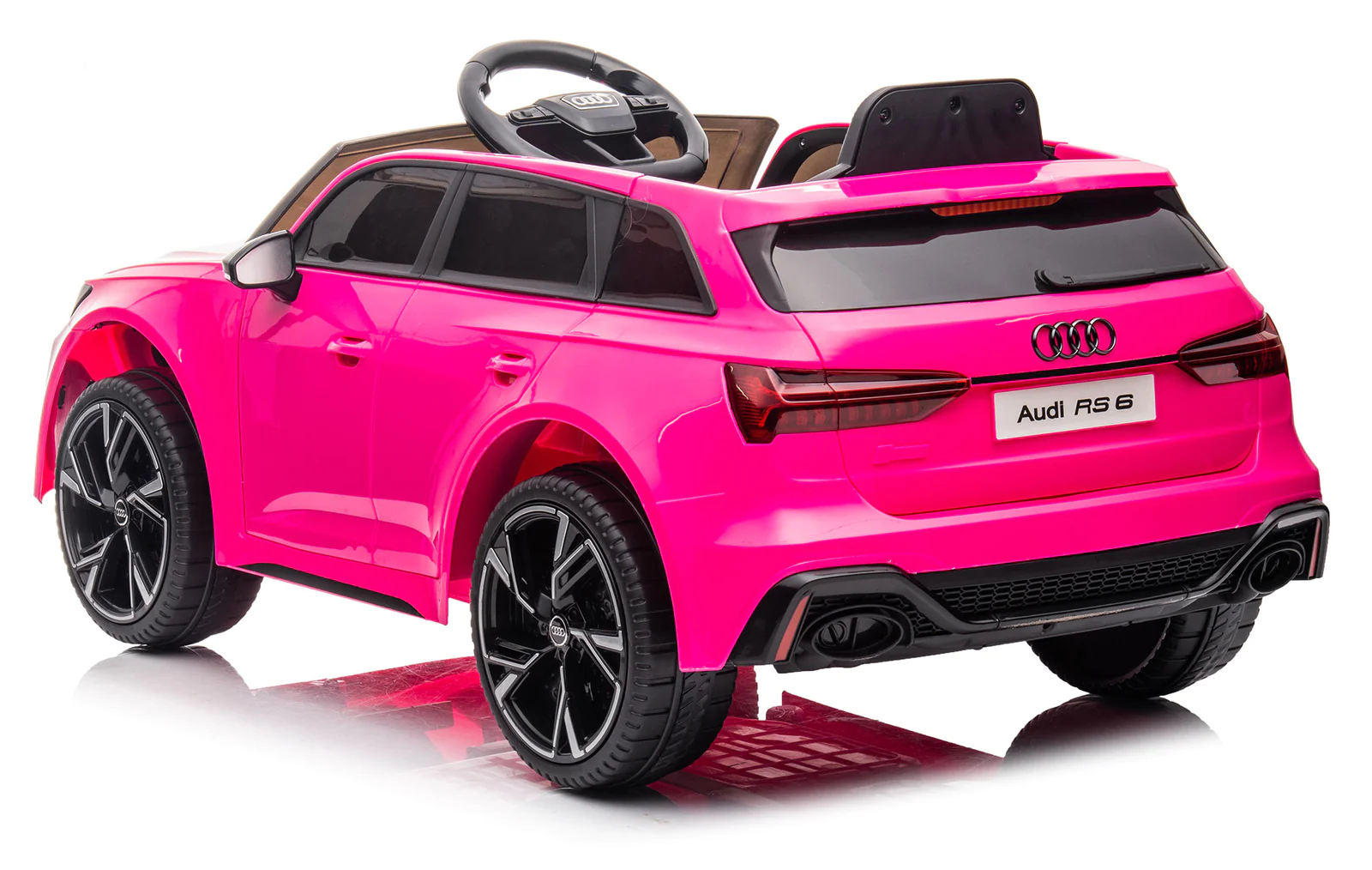 Voiture électrique ¡enfants LT945 Audi RS6 12V avec permis, lumières et sons LED