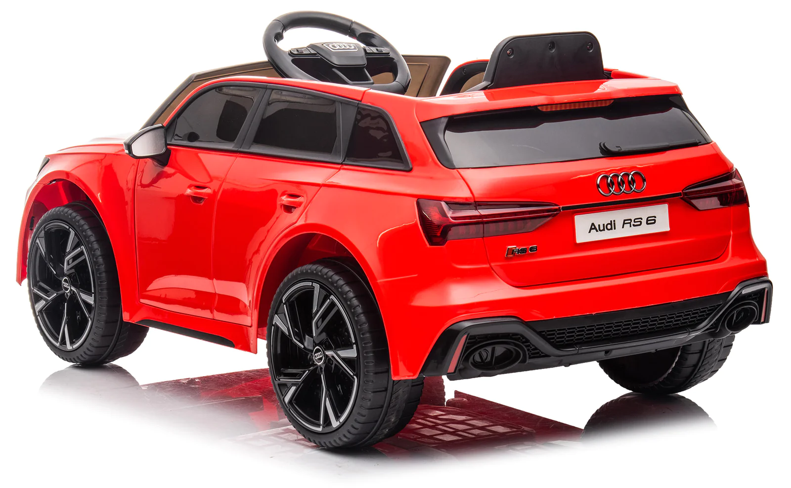 Voiture électrique ¡enfants LT945 Audi RS6 12V avec permis, lumières et sons LED