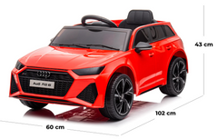 Voiture électrique ¡enfants LT945 Audi RS6 12V avec permis, lumières et sons LED