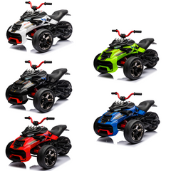 Quad électrique pour enfants LT946 ATV 3.0 12V avec 3 roues lumières et sons LED