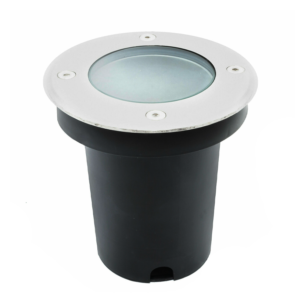 Spot encastrable LED rond IP65 avec douille GU10 résistant au sol