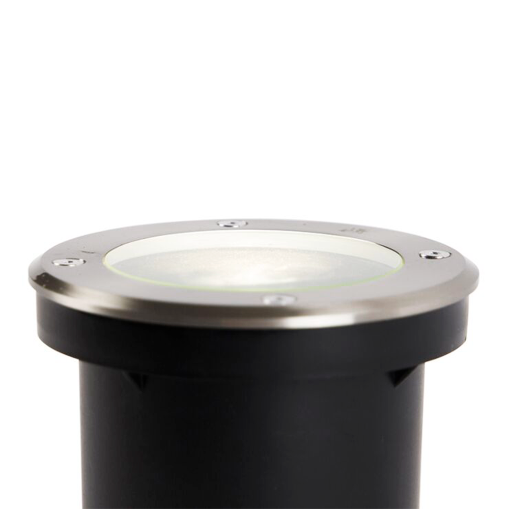 Spot encastrable LED rond IP65 avec douille GU10 résistant au sol