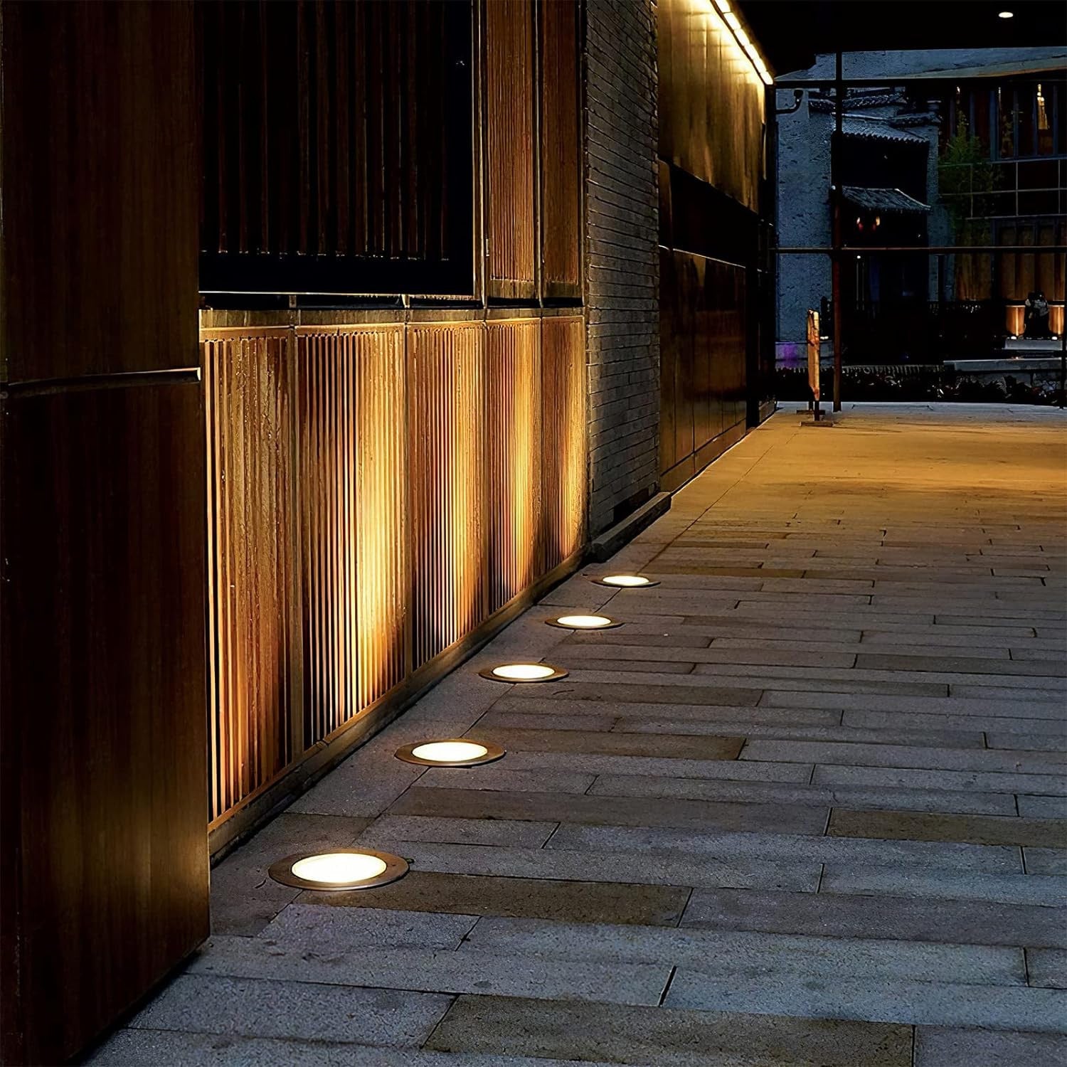 Spot encastrable LED rond IP65 avec douille GU10 résistant au sol