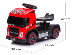 Chariot électrique pour enfants LT950, petit camion 6V avec lumières et sons LED