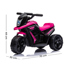 Mini moto électrique pour enfants LT953 Poket 6V avec lumière LED sons et pédale
