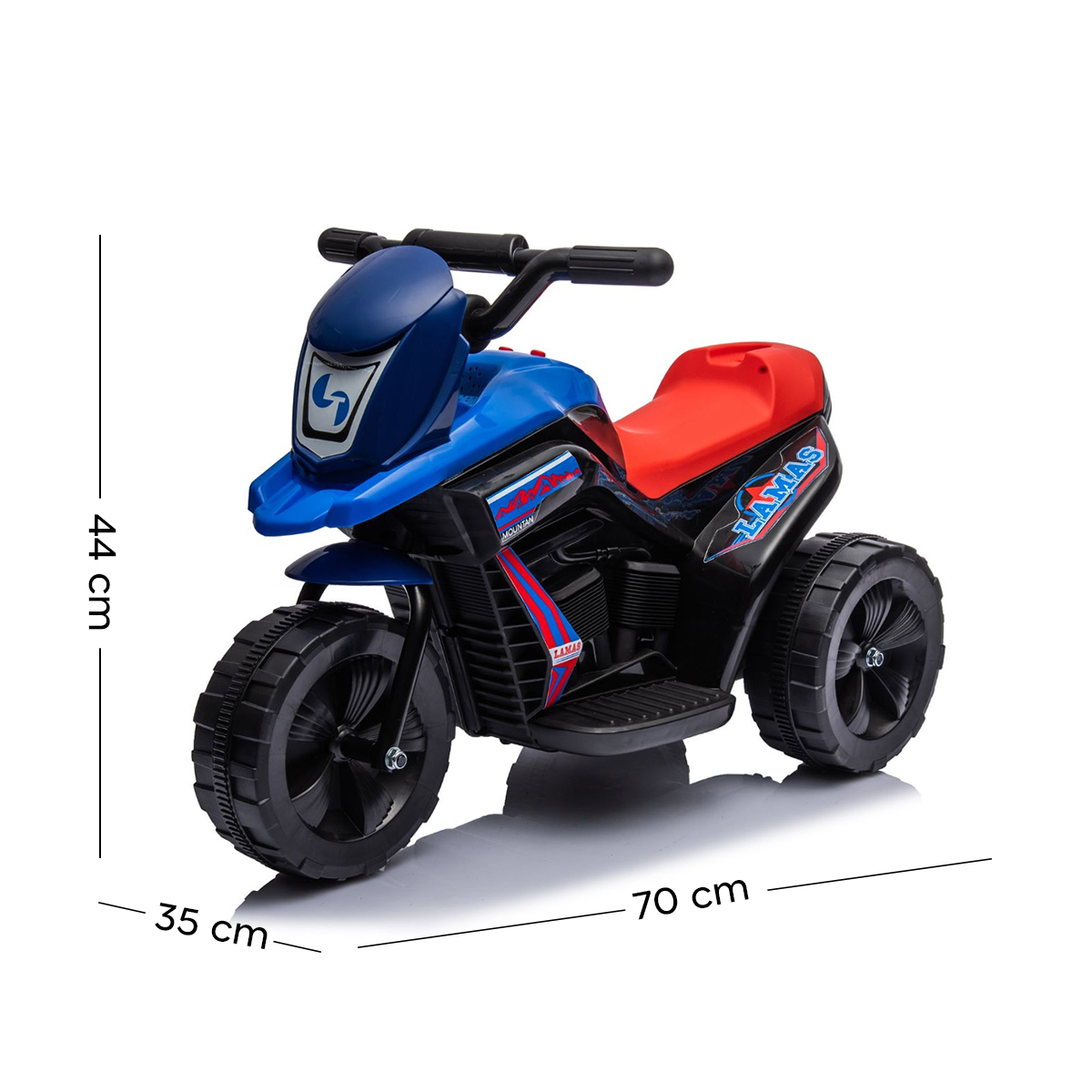 Mini moto électrique pour enfants LT953 Poket 6V avec lumière LED sons et pédale