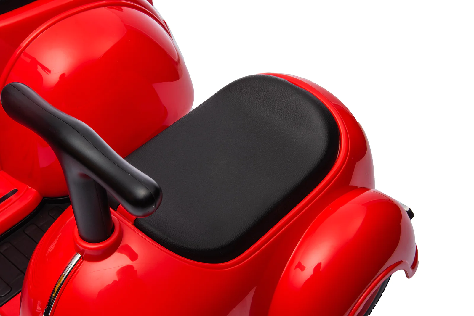Moto électrique enfants LT958 Vespa avec petit side-car 6V lumières LED et son