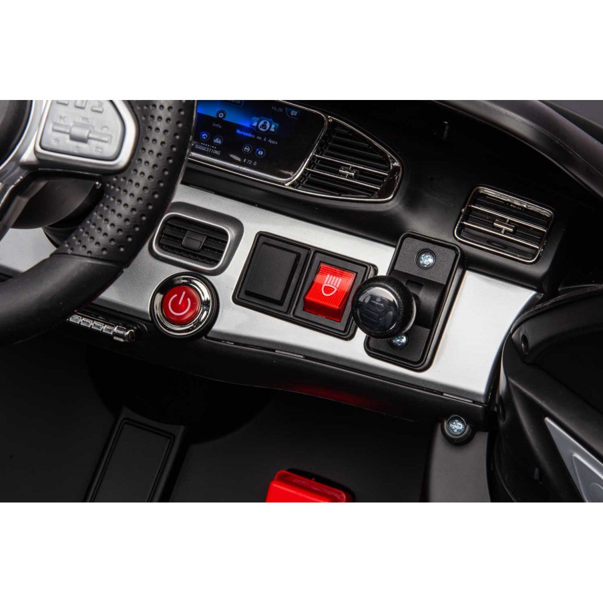 Voiture électrique enfants LT962 Mercedes GLE 450 peinte 12V lumières LED et son