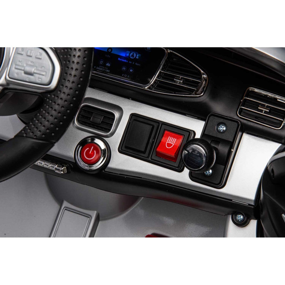 Voiture électrique enfants LT962 Mercedes GLE 450 peinte 12V lumières LED et son