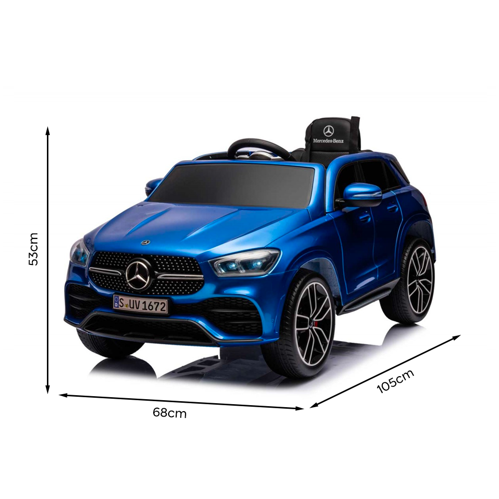 Voiture électrique enfants LT962 Mercedes GLE 450 peinte 12V lumières LED et son