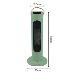 Chauffage électrique 2000W Colonne Affichage Digital Touche Tactile Télécommande