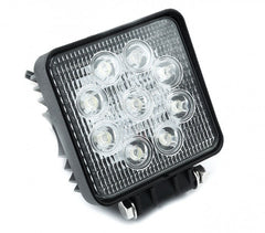 FARD -27w - 9 LED lumière froide / Convient pour voiture -camion -bateau (carré)