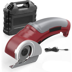 Coupe-tissu ou plastique électrique sans fil rechargeable batterie 4,2V