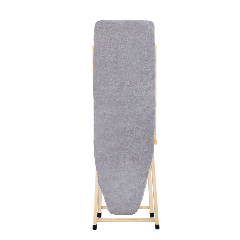 Table à repasser en bois LADY pliable avec support pour chaudière 79x35x121cm