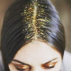 Ensemble 3 laques temporaires pailletées pour cheveux 125ml paillettes couleurs