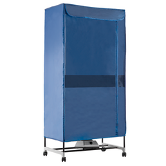 Sèche-linge électrique portable à air chaud support vêtements pour armoire 1100W