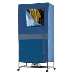Sèche-linge électrique portable à air chaud support vêtements pour armoire 1100W