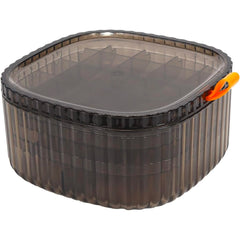 Boîte en plastique transparente pour organisateur de bijoux avec compartiments