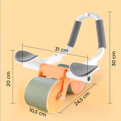 Rouleau Automatique pour Exercices Abdominaux AB Roller avec Retour Automatique