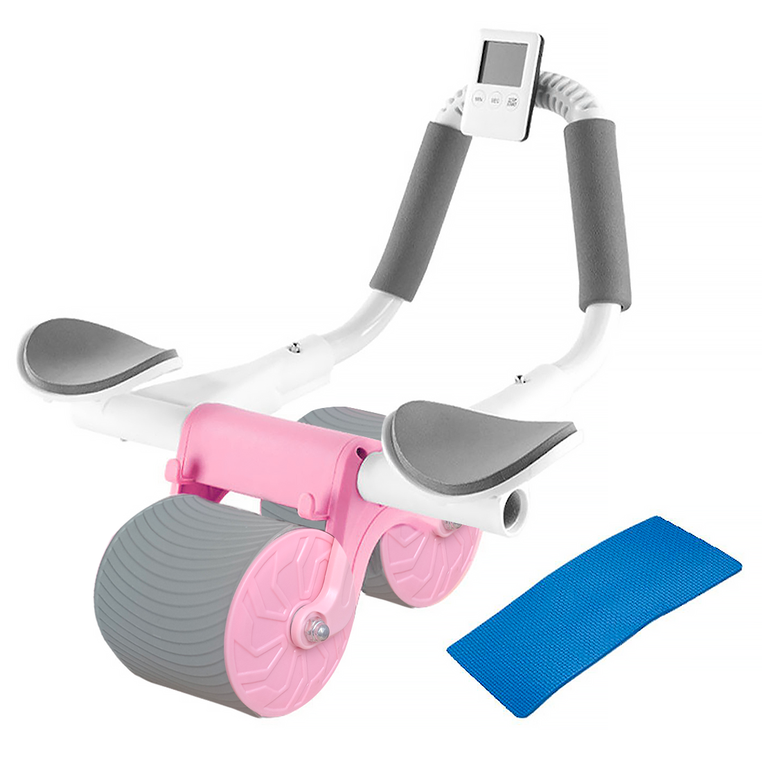 Rouleau Automatique pour Exercices Abdominaux AB Roller avec Retour Automatique