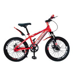 Vélo STAR BKT Taille 20" Garde-boue Double Frein à Disque et Béquille