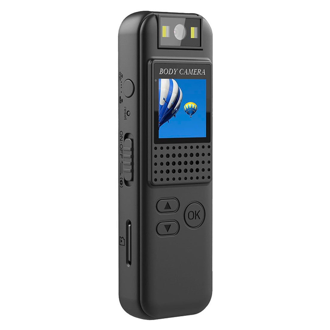Mini caméra vidéo audio portable Écran Full HD Clip vision nocturne