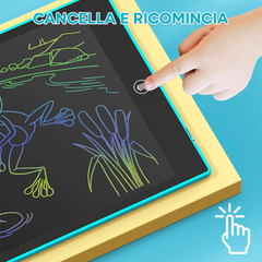 Tablette d'écriture effaçable avec écran LCD de 12" pour enfants