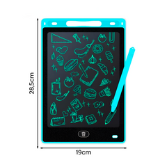 Tablette d'écriture effaçable avec écran LCD de 12" pour enfants