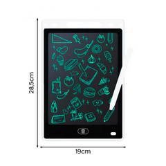 Tablette d'écriture effaçable avec écran LCD de 12" pour enfants