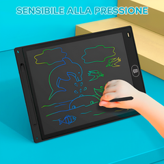 Tablette d'écriture effaçable avec écran LCD de 12" pour enfants