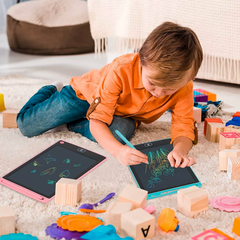 Tablette d'écriture effaçable avec écran LCD de 12" pour enfants