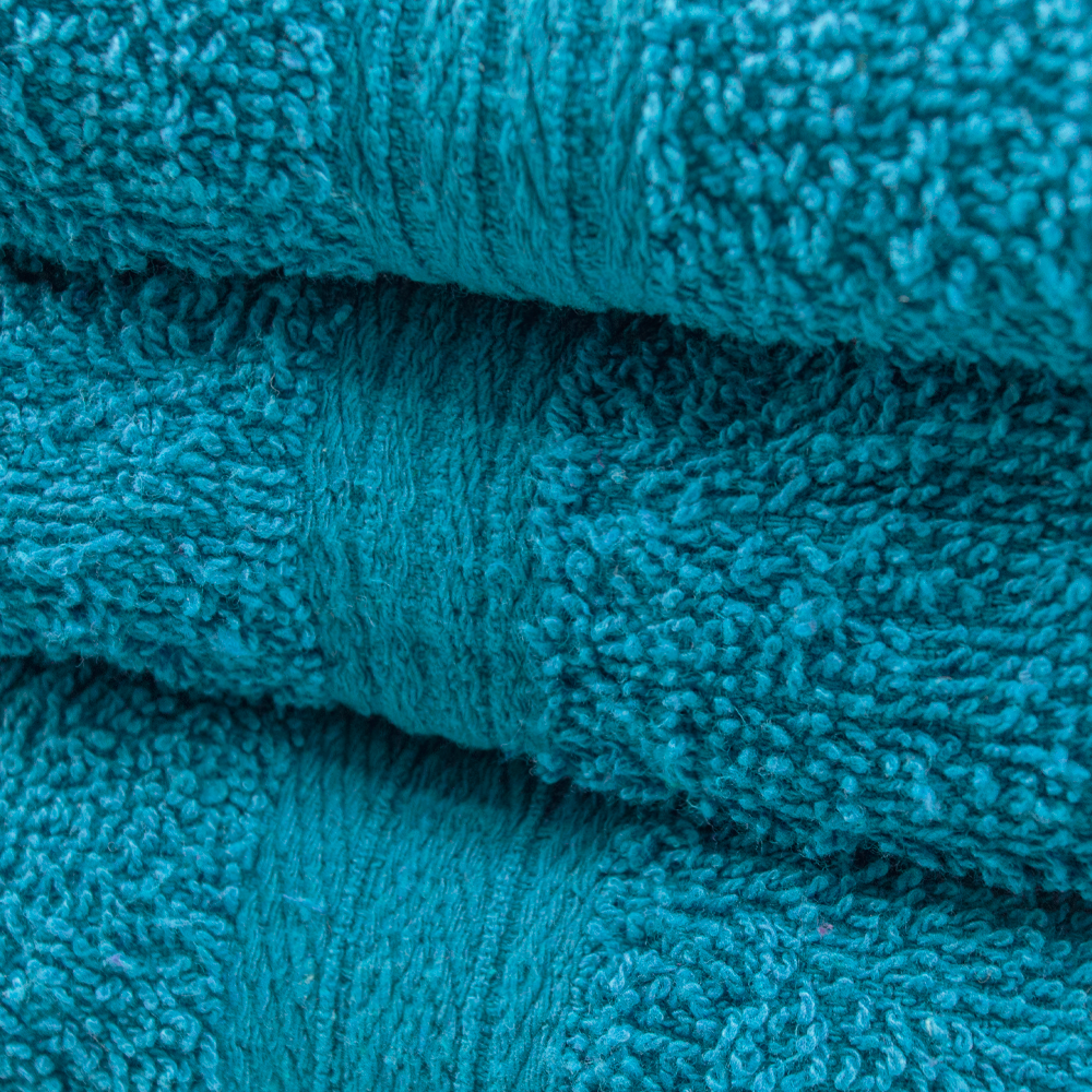 Ensemble 3 Serviettes Bain en Éponge Visage les Invités et Douche en Tons Unis
