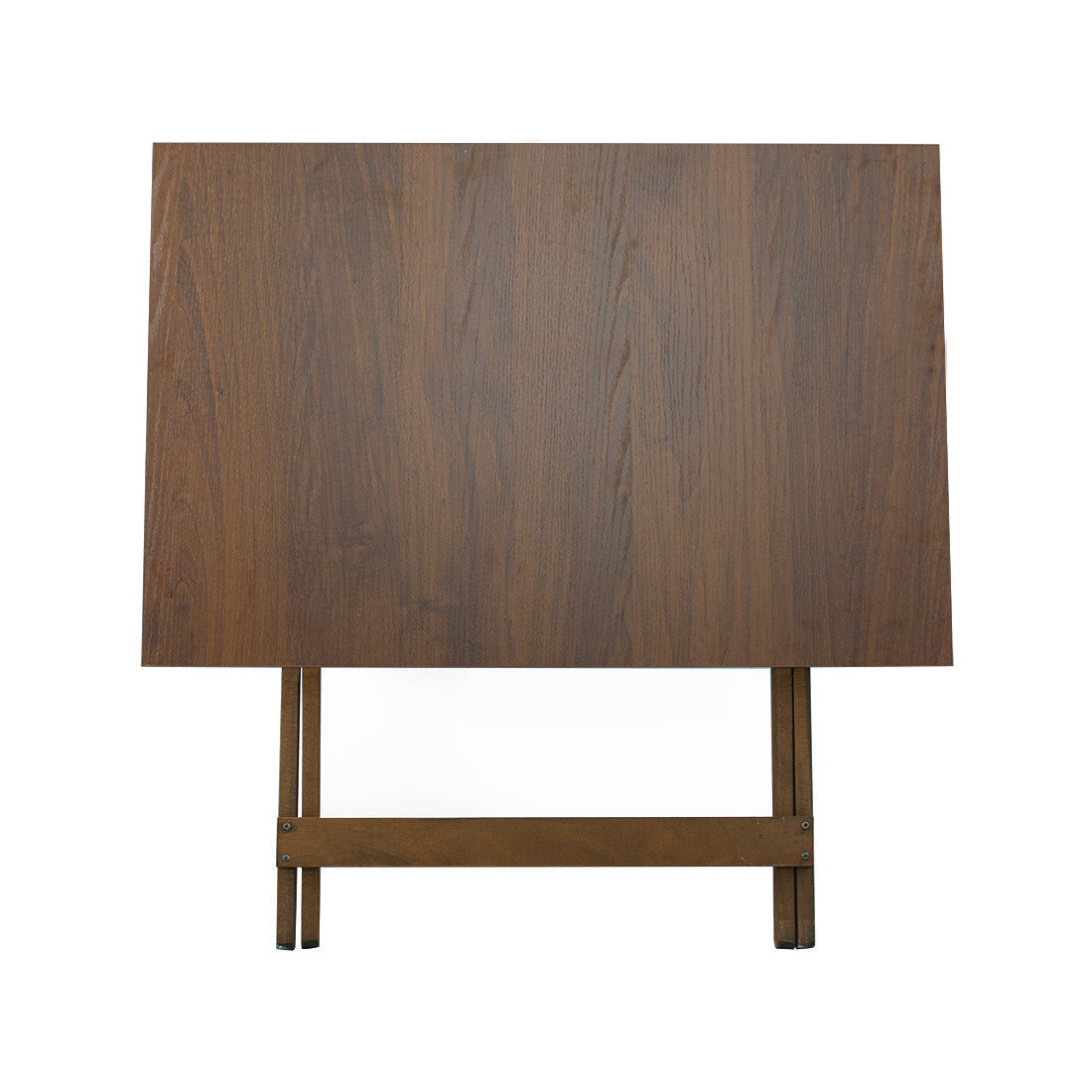 Table de jardin en bois Formica 60x90 F2011 NOYER Pliable Gain de Place