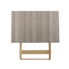 Table de jardin en bois de hêtre Formica 60x90 F2166 Chêne Pliable