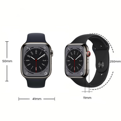 Smartwatch Promax Big Series 9 silicone avec écran de 2,1" messages applications
