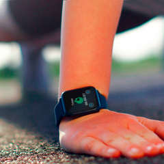 Smartwatch Promax Big Series 9 silicone avec écran de 2,1" messages applications