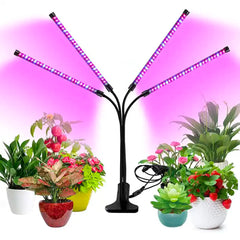 Lampe LED Culture pour Plantes Éclairage Intérieur 4 Bandes LED Alimentation USB