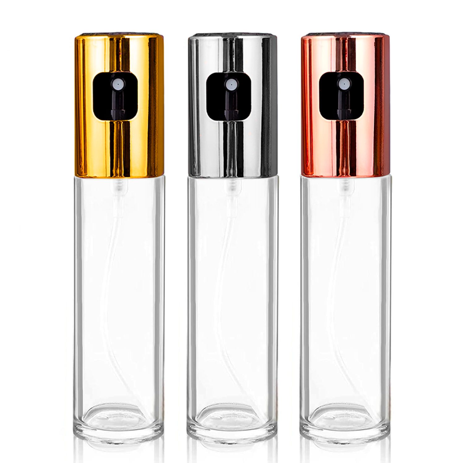 Distributeur d'huile spray nébuliseur de 100 ml en verre pour la friteuse à air