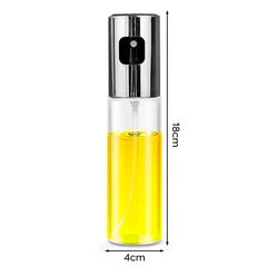 Distributeur d'huile spray nébuliseur de 100 ml en verre pour la friteuse à air