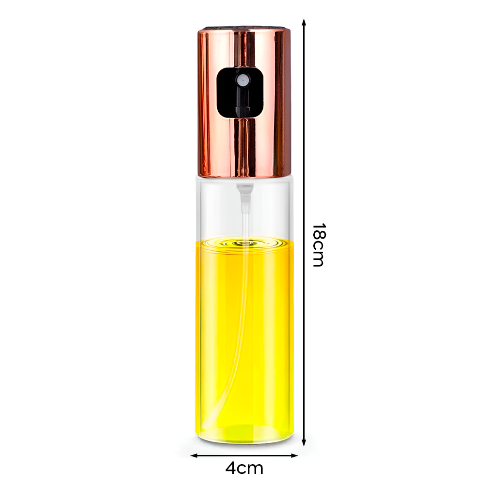 Distributeur d'huile spray nébuliseur de 100 ml en verre pour la friteuse à air