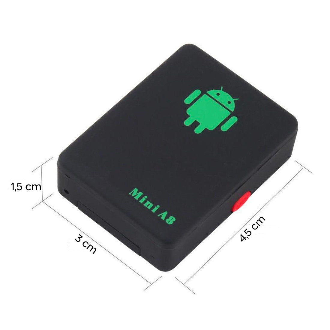 Mini traceur GPS de poche avec carte SIM GPRS GSM, antivol portable