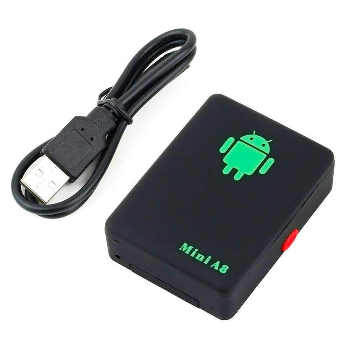 Mini traceur GPS de poche avec carte SIM GPRS GSM, antivol portable