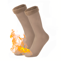 Ensemble chaussettes thermiques hivernales mollets unisexe chaudes taille unique