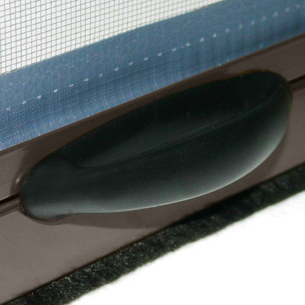 Moustiquaire enroulable 140x170 cm Kit pour Fenêtre et Cadre en Aluminium