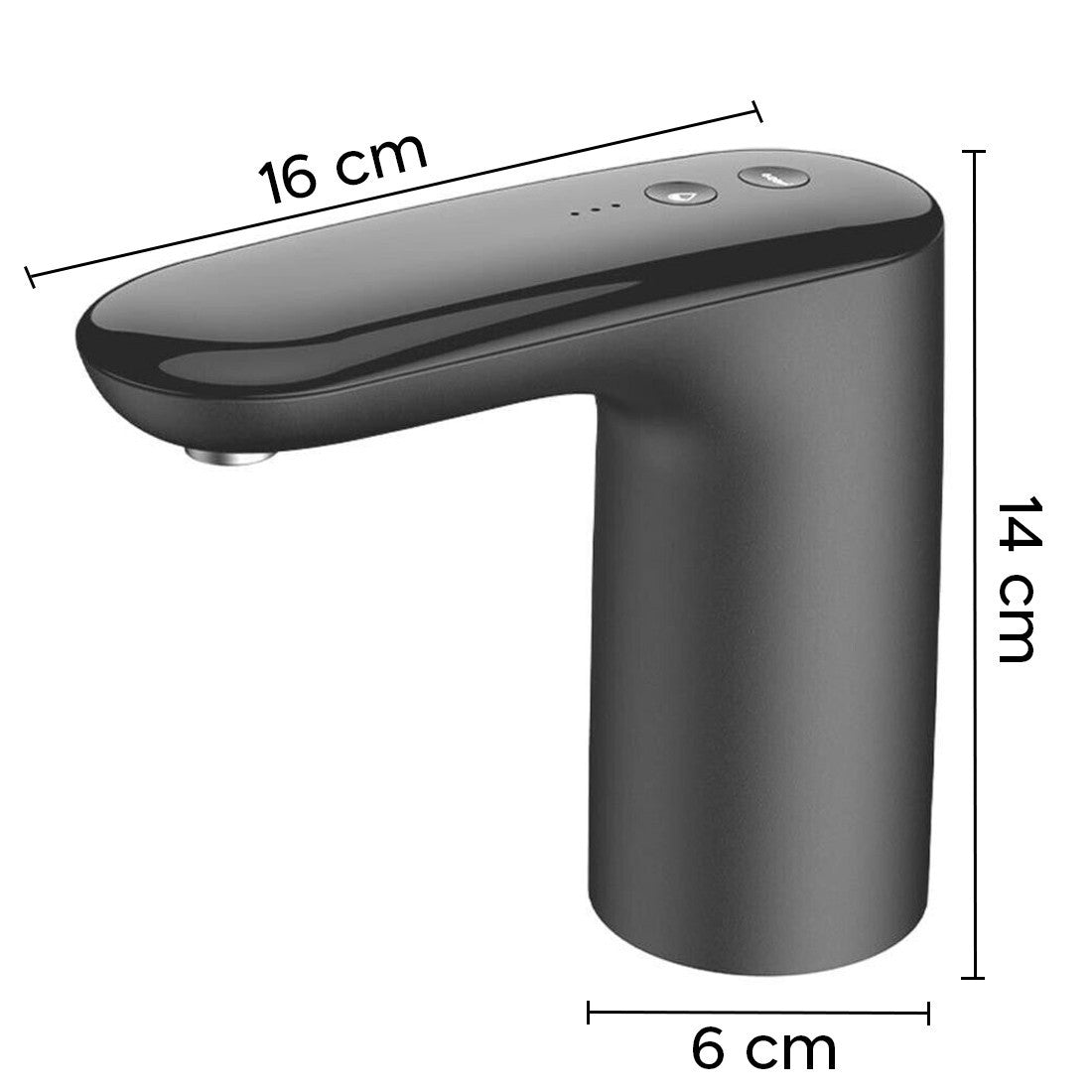 Distributeur électrique de robinet Rechargeable Pompe à eau pour bouteille