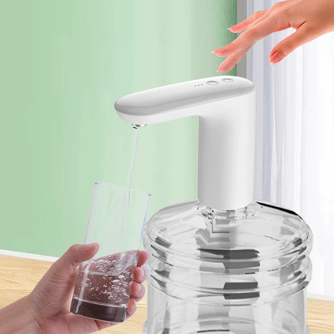 Distributeur électrique de robinet Rechargeable Pompe à eau pour bouteille