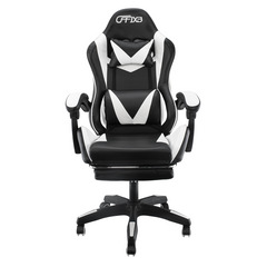 Chaise de bureau Gaming AZRACE simili-cuir avec repose-pieds inclinable 150°