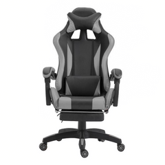 Chaise de bureau Gaming AZRACE simili-cuir avec repose-pieds inclinable 150°