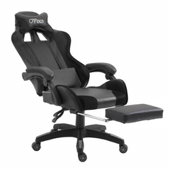 Chaise de bureau Gaming AZRACE simili-cuir avec repose-pieds inclinable 150°