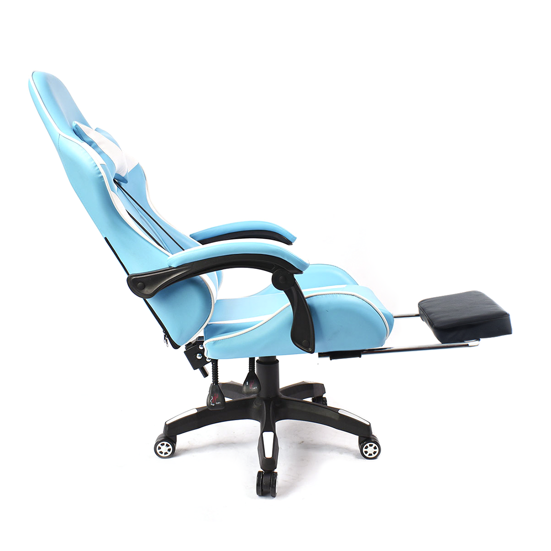 Chaise de bureau Gaming AZRACE simili-cuir avec repose-pieds inclinable 150°
